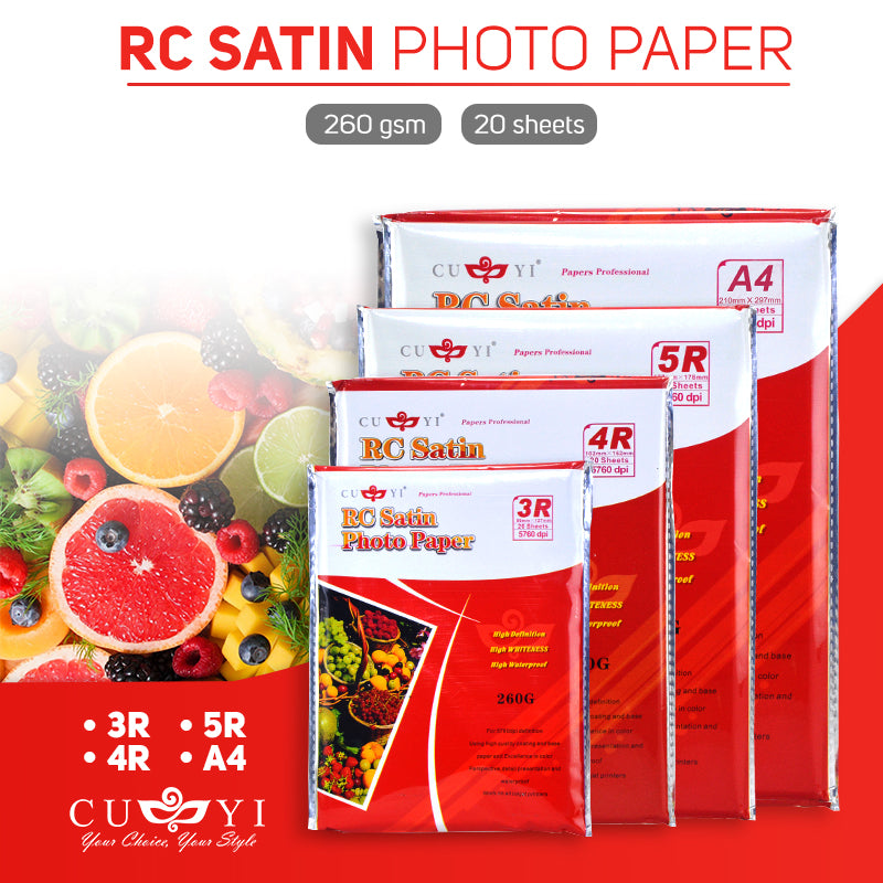 RC Satin Photo Paper