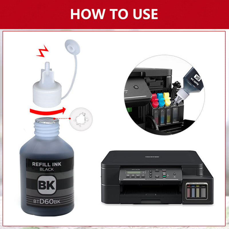 Compatible Brother Refill Ink