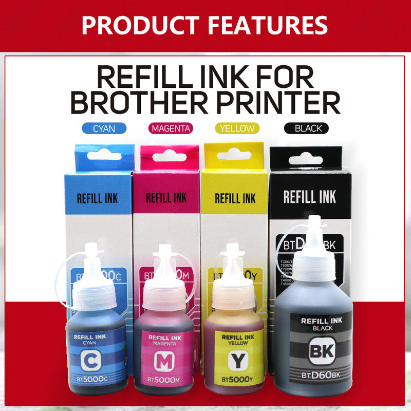 Compatible Brother Refill Ink