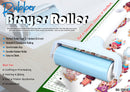 3.7inch Rubber Roller Blue