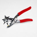 Leather Hole Revolving Punch Pliers 6 hole Sizes