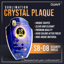 Sublimation Plaque S8