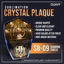 Sublimation Plaque S8