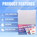 QUAFF PVC Sintra broad White A3 // A4 (10pcs/pack)