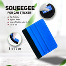 Small Squeegee For Car Sticker (10x7cm)