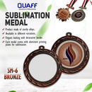 QUAFF Sublimation Medal