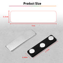 Sublimation Magnetic Metal Name Badge 7x2.2cm (Blanks)