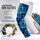 Sublimation UV Protection Arm cover Cooling  Sleeve