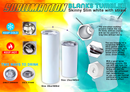 Sublimation Coated Skinny Slim Tumbler