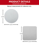 Sublimation Printable Coaster Pad Circle Square 10cm