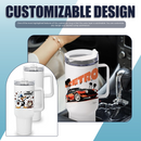 Sublimation Coated Cars mug  (40Oz-1200ML) White