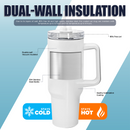 Sublimation Coated Cars mug  (40Oz-1200ML) White