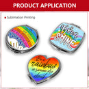 Sublimation Compact Mirror