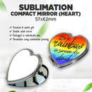 Sublimation Compact Mirror