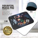 Sublimation Mouse Pad 18cm x 22cm