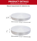Sublimation ID Lace Shiny white（55yards/roll）