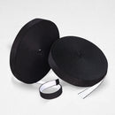 Sublimation ID Lace 1 Inch Cotton Black & White