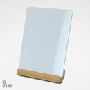Sublimation Metal Sheet with Bamboo Stand