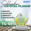 Sublimation Crystal Plaque