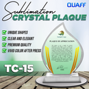 Sublimation Crystal Plaque