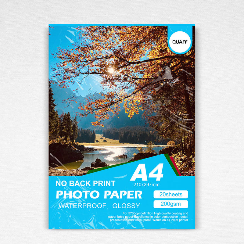 Quaff Photo Paper No Back Print