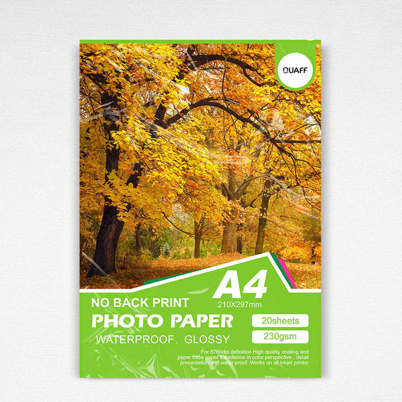 Quaff Photo Paper No Back Print