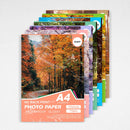 QUAFF No Back Print Glossy Inkjet Photo Paper A4 Size