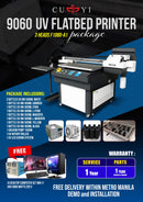 CUYI 9060 UV Flatbed Printer 3 HEADS F1080-A1
