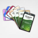 5pcs Vertical Aluminum Alloy Id Holder Jacket Case Protector 86x54mm