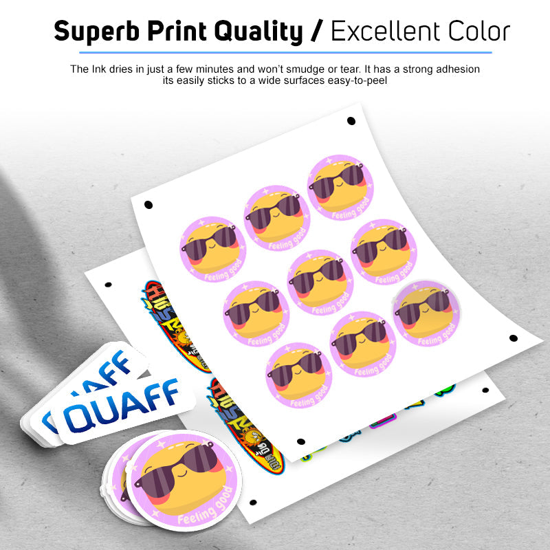 Vinyl Inkjet Sticker [Waterproof]