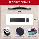 White Gaming Mouse Pad XL