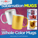 Whole Color Mug Glitter 11oz