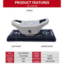 3in1 Warrior Id Puncher Circle-Oblong-Corner 2in1 Oblong-Corner