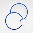 Sublimation Round Fan Colored Rim (5PCS)