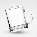 Glass Clear Mugs Frosted / Crystals [per piece]