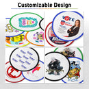 Sublimation Round Fan Colored Rim (5PCS)