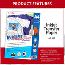 Cuyi Dark Transfer Paper A4 Size A3 20 Sheets