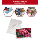 Quaff Calling Card Film 25 Micron Hot Lamination Process 8.5 Inches & 12 100 Meter