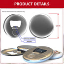 Quaff Magnet Opener For Button Pin 2.25 Inches 100pcs