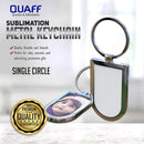Sublimation Printable Blank Metal Keychain No Print