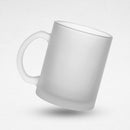 Glass Clear Mugs Frosted / Crystals [per piece]