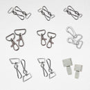 100pcs Id Hook For Lace Lanyard Making G-Hook Ordinary Plastic Trapezoid