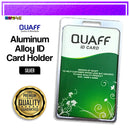 5pcs Vertical Aluminum Alloy Id Holder Jacket Case Protector 86x54mm