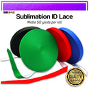Sublimation Printable Id Lace Lanyard For Making 50 Yards Roll