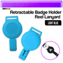 Retractable Reel Badge Holder 10pcs