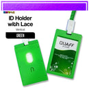 5pcs Vertical ID Holder With Lace Case Shiny Protector