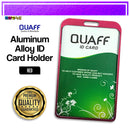 5pcs Vertical Aluminum Alloy Id Holder Jacket Case Protector 86x54mm