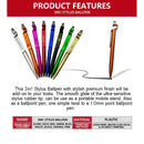 50pcs 3in1 Multi-Function Stylus Ball Pen Cellphone Stand Touch Screen Nb Ballpen