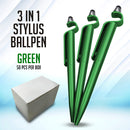 50pcs 3in1 Multi-Function Stylus Ball Pen Cellphone Stand Touch Screen Nb Ballpen