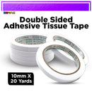 Double Sided Adhesive Tissue Tape 10 Mm X 20 Yards